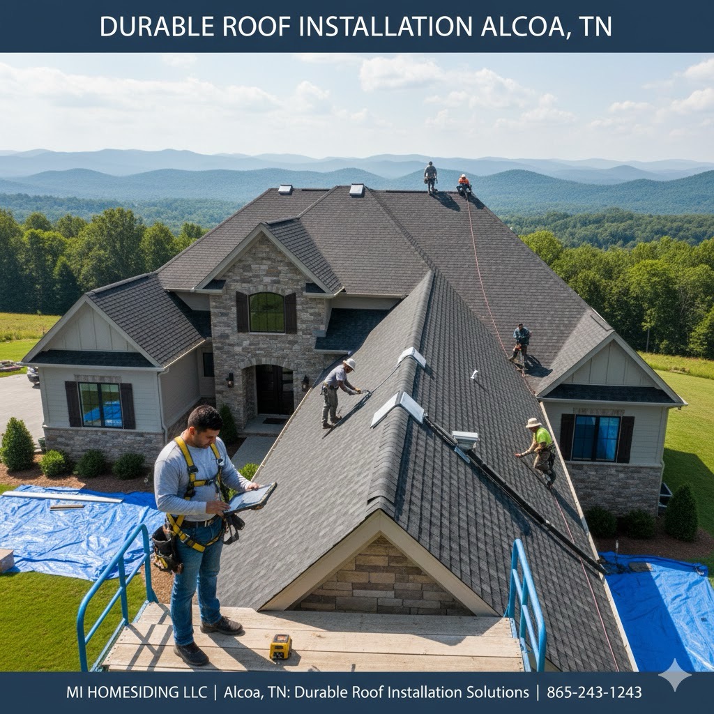 Durable Roof Installation Solutions for Homes in Alcoa, TN: Built to Last