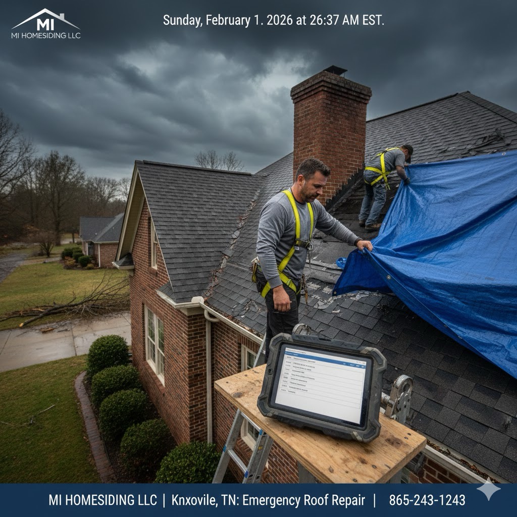 Emergency Roof Repair Contractors Serving Knoxville, TN: Fast & Reliable