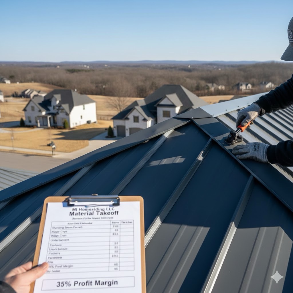 Engineered Metal Roofing Systems & Lifetime Durability in Maryville, TN | MI Homesiding LLC