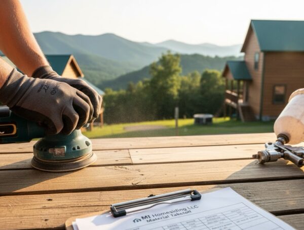 Deck Maintenance & Restoration in Sevierville, TN | MI Homesiding LLC