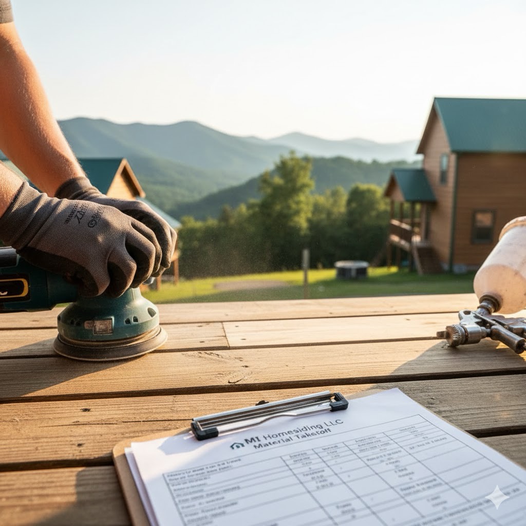 Deck Maintenance & Restoration in Sevierville, TN | MI Homesiding LLC