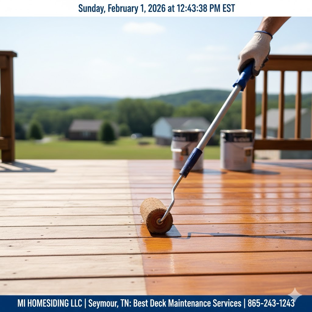 Best Deck Maintenance & Restoration Services in Seymour, TN | MI Homesiding LLC