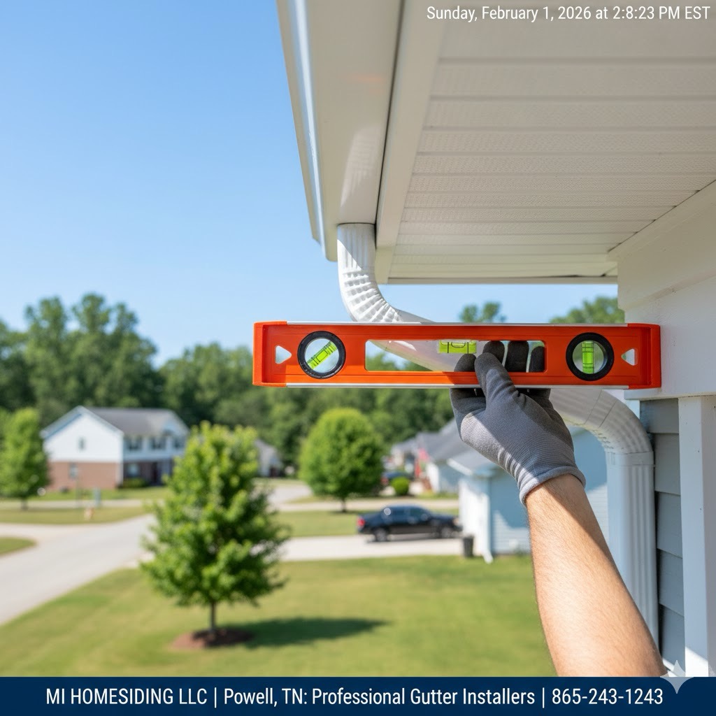 Professional Gutter Installers in Powell, TN | MI Homesiding LLC