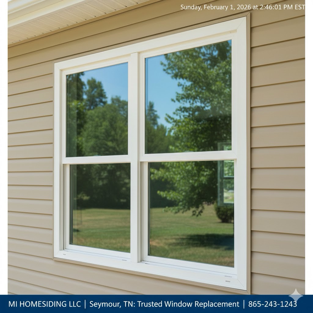 Precision Window Installation & Energy Efficiency in Lenoir City, TN | MI Homesiding LLC