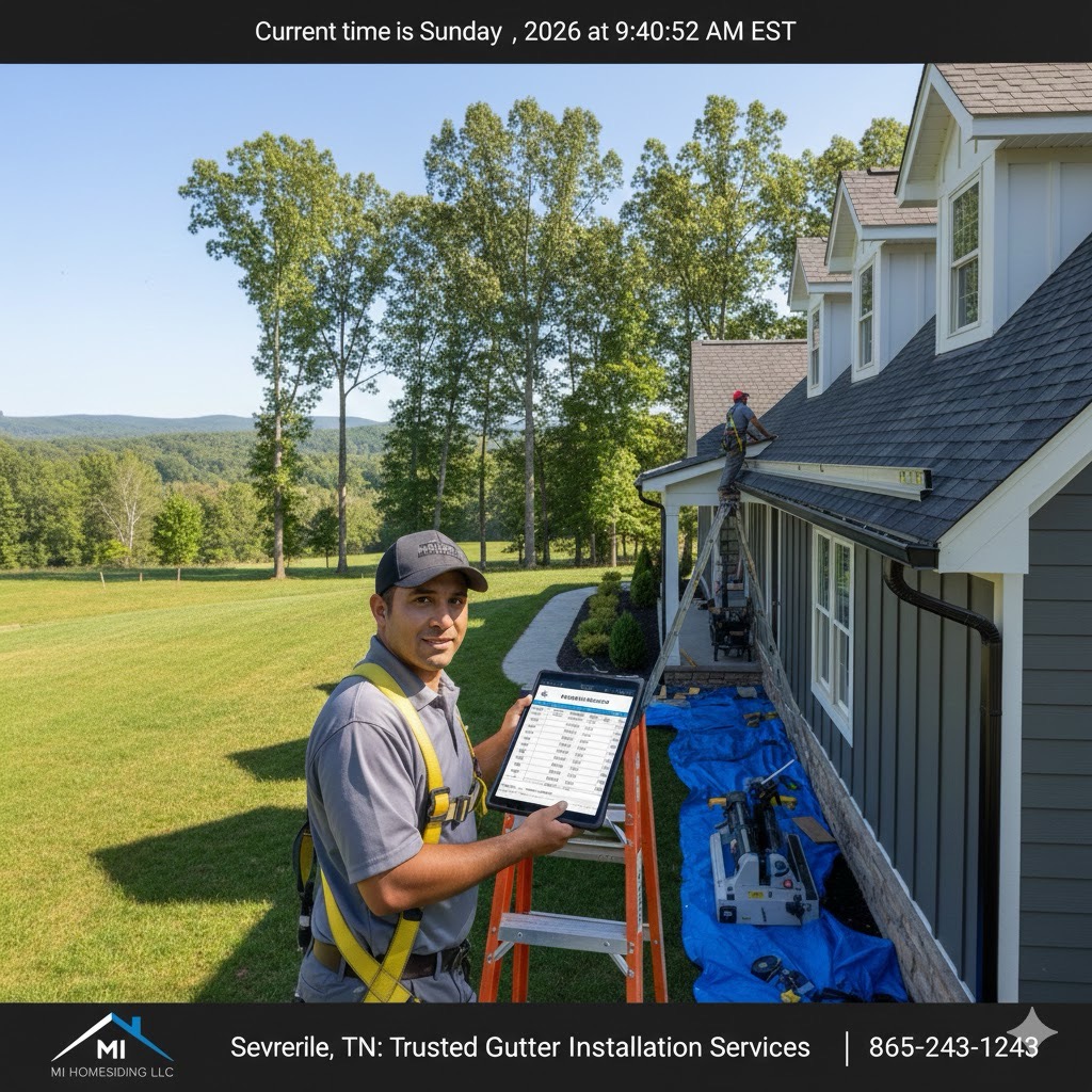 Trusted Gutter Installation Services in Sevierville, TN: Protect Your Property