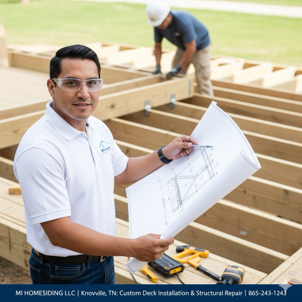 Custom Deck Installation & Structural Repair in Knoxville, TN: Engineered for Life