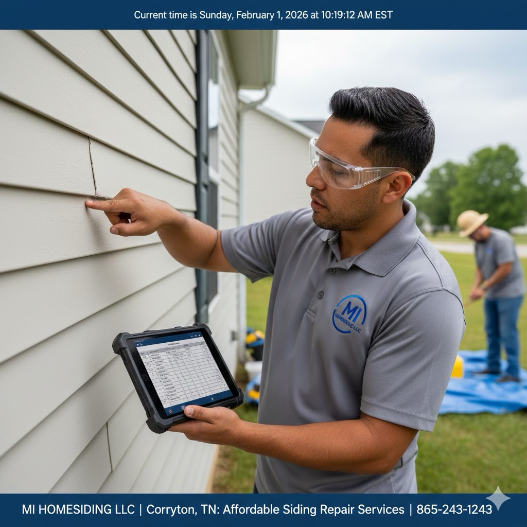 Affordable Siding Repair Services in Corryton, TN: Fix it Fast, Save More