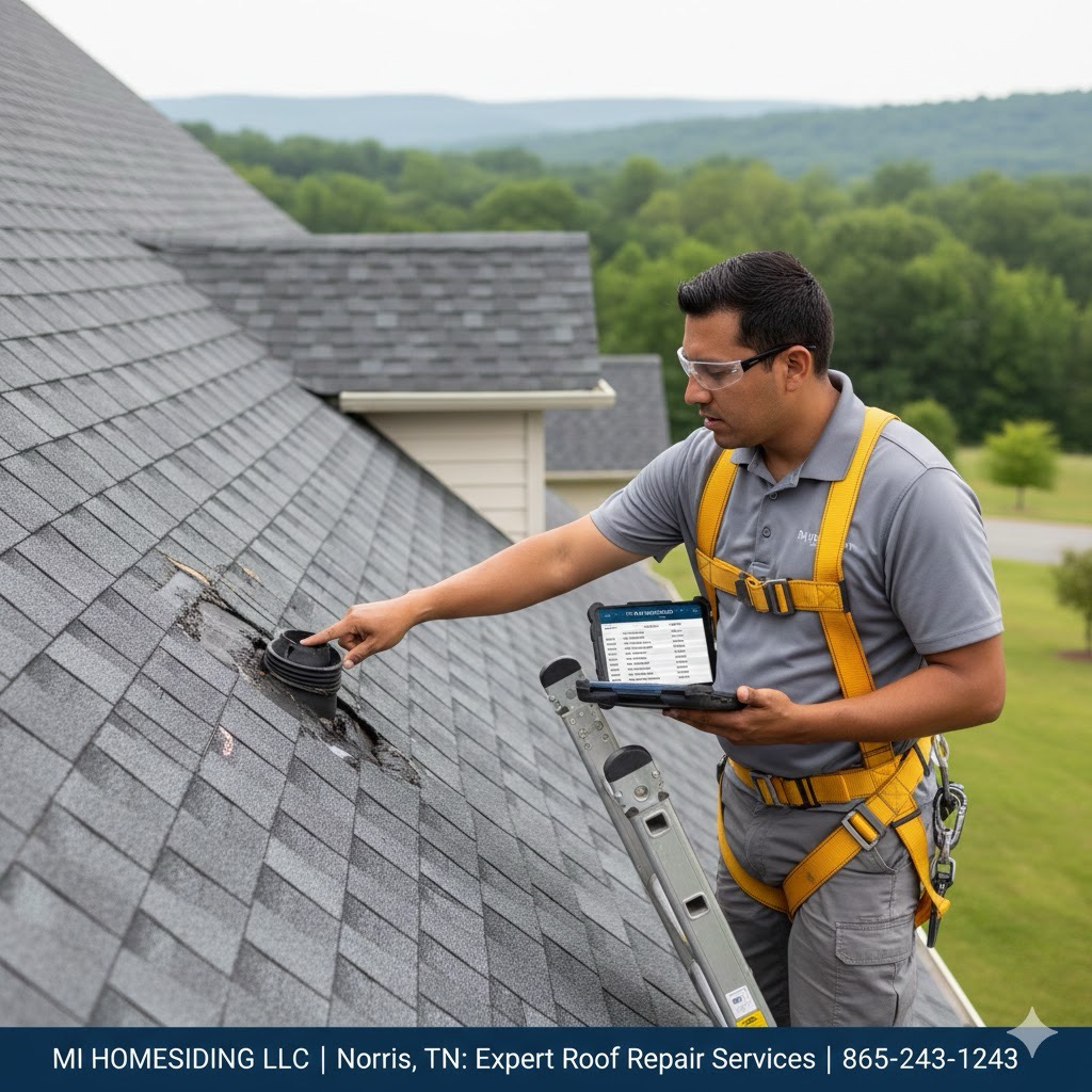 Expert Roof Repair Services in Norris, TN | MI Homesiding LLC: Preventing Major Damage