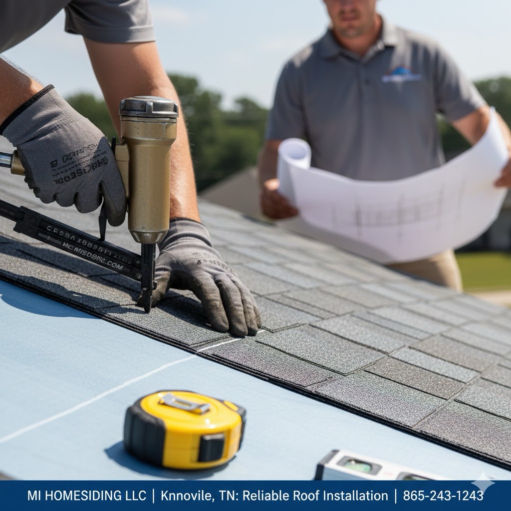 Reliable Roof Installation in Knoxville, TN | MI Homesiding LLC
