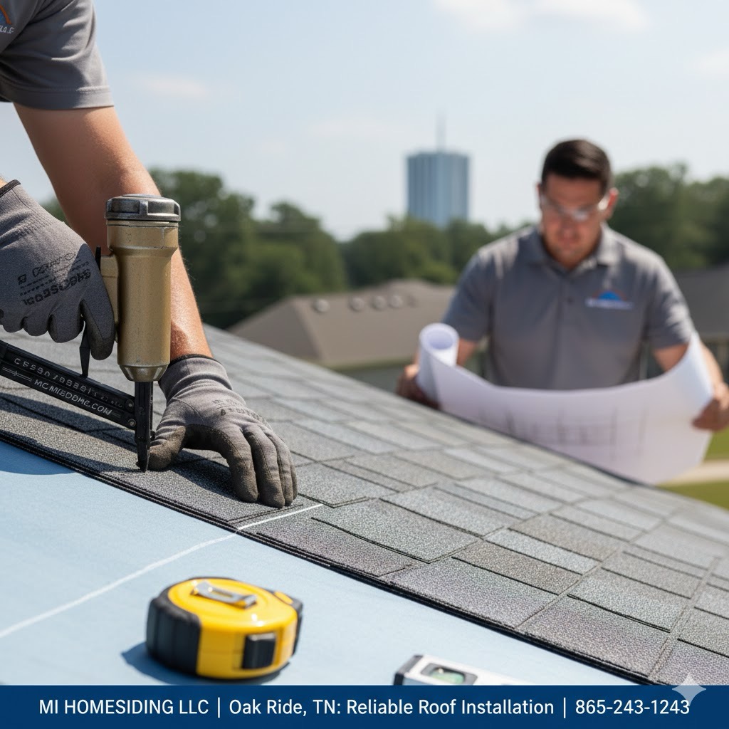 Reliable Roof Installation Services in Oak Ridge, TN | MI Homesiding LLC
