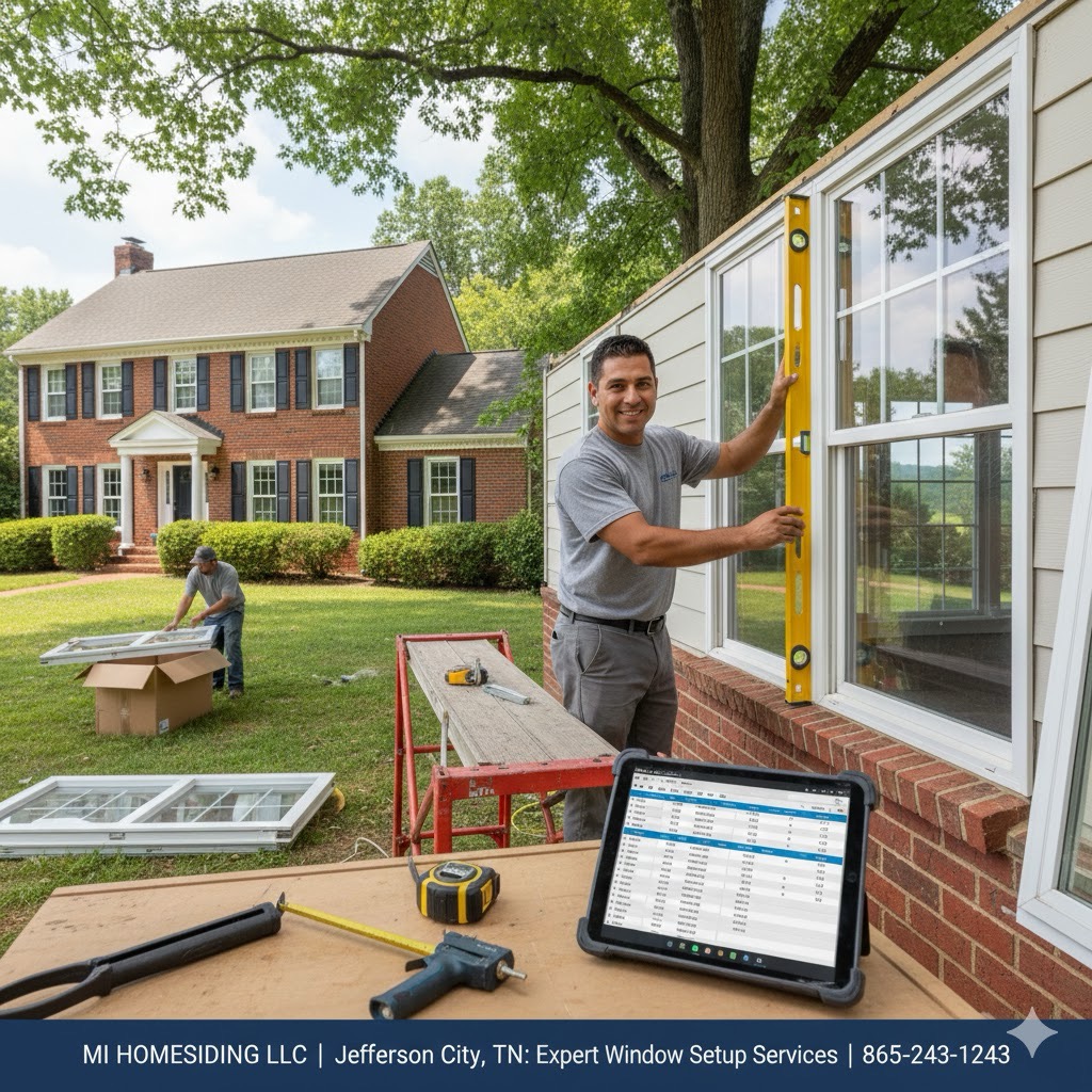 Expert Window Setup Services in Jefferson City, TN: Boost Home Efficiency