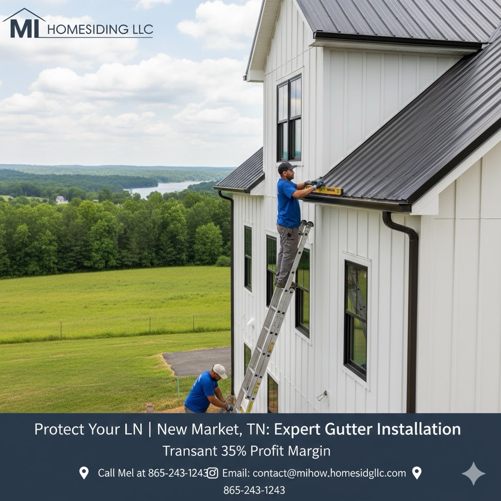 Protect Your Investment: Expert Gutter Installation in New Market,TN