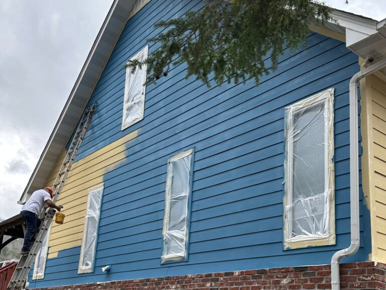 Trim and fascia painting in Knoxville TN