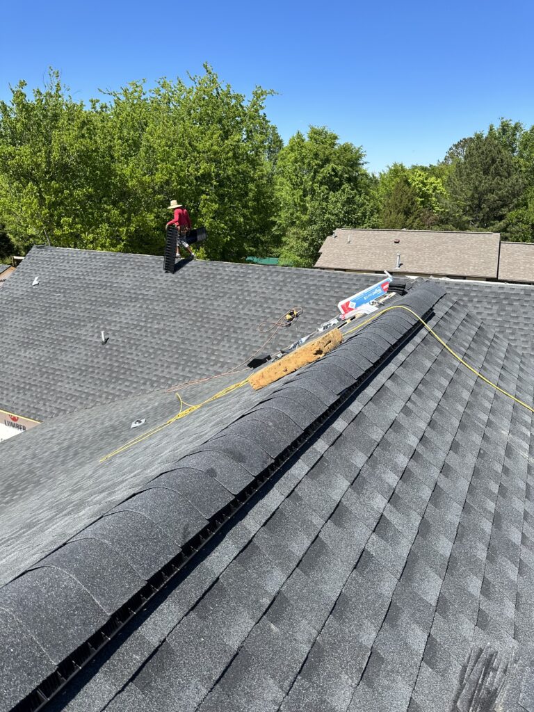 soffit ventilation installation for roof airflow in Knoxville TN