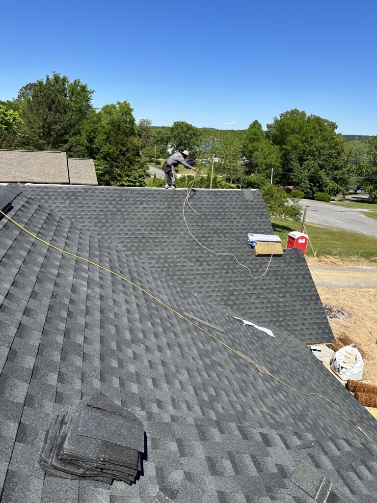 roof ventilation inspection performed by roofing contractor in Knoxville TN