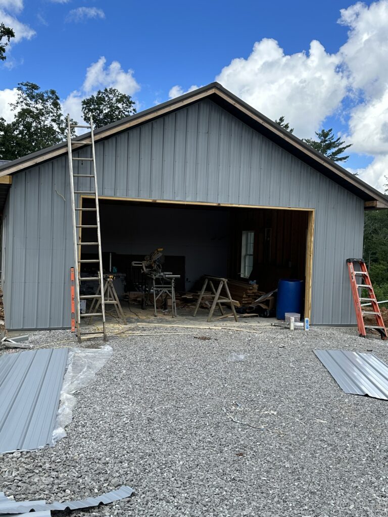 Professional metal siding estimate and installation in Knoxville TN.