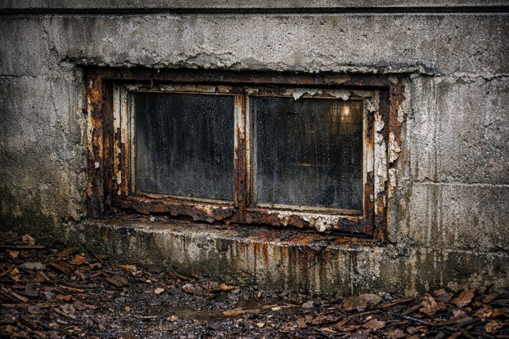 Professional basement window replacement service in Knoxville, TN.