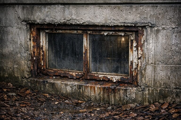 Professional basement window replacement service in Knoxville, TN.