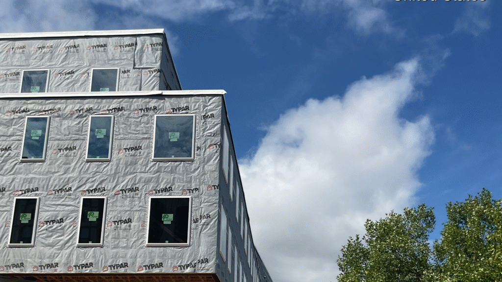 High-quality sealant applied to a window frame to improve home energy efficiency.