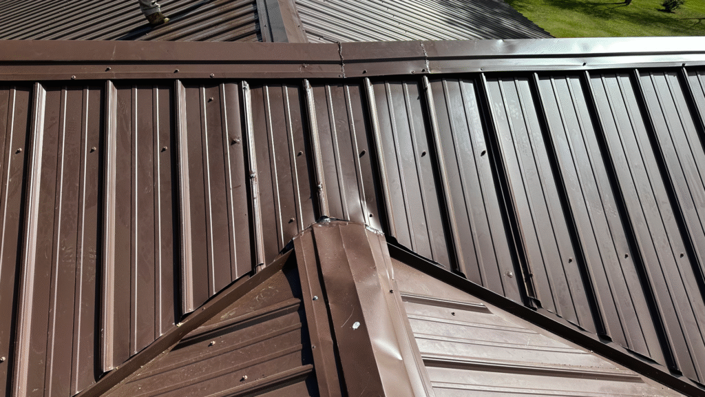 Difference between normal roof aging and bad installation failure