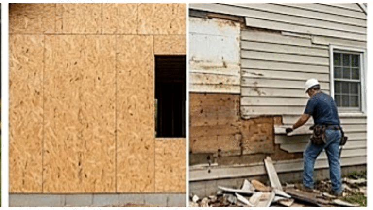 Detalle de alta resolución de un kick-out flashing perfectamente instalado y sellado por MI Homesiding & Roofing en una intersección de techo y pared en Knoxville.