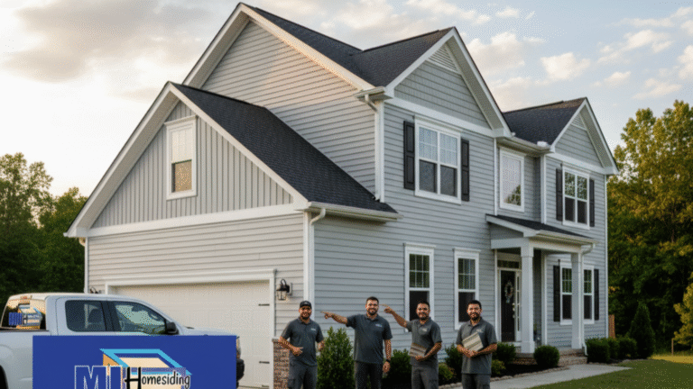 Carpenter ant damage and water intrusion found behind old siding on a historic Knoxville home.