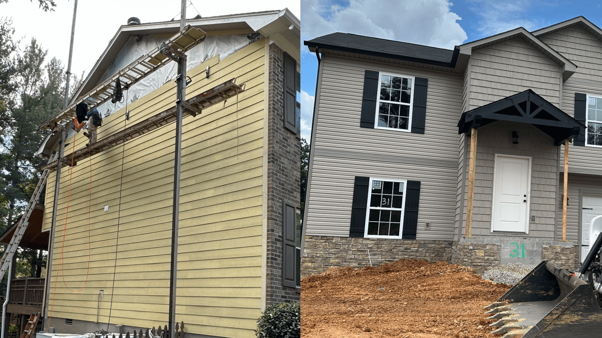 Water behind the siding — Knoxville, TN
