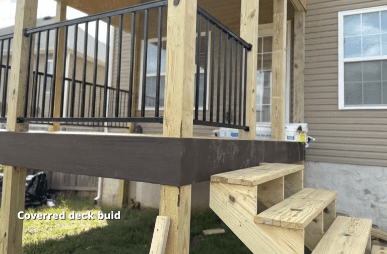Deck joist and beam inspection for structural rot in Knoxville, TN