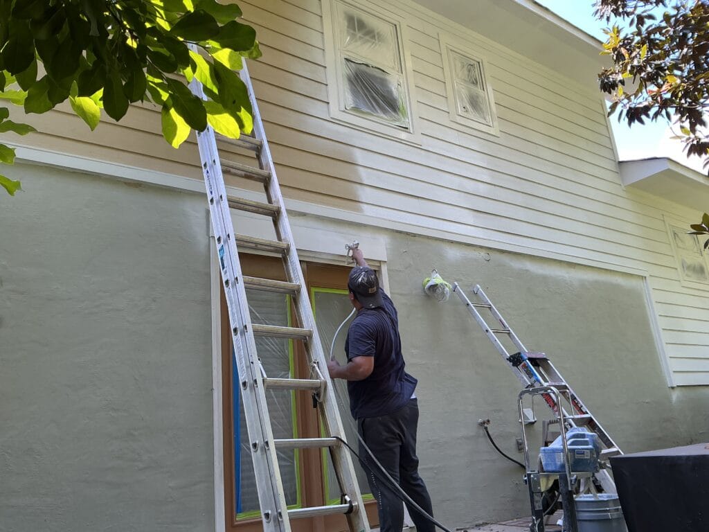 Sherwin-Williams exterior paint used for Knoxville TN home