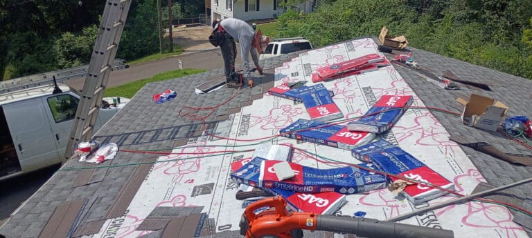 Roof replacement and repair project in Seymour, TN