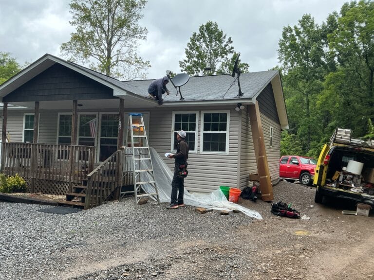 Seamless gutter integration with new fascia in Knoxville, TN