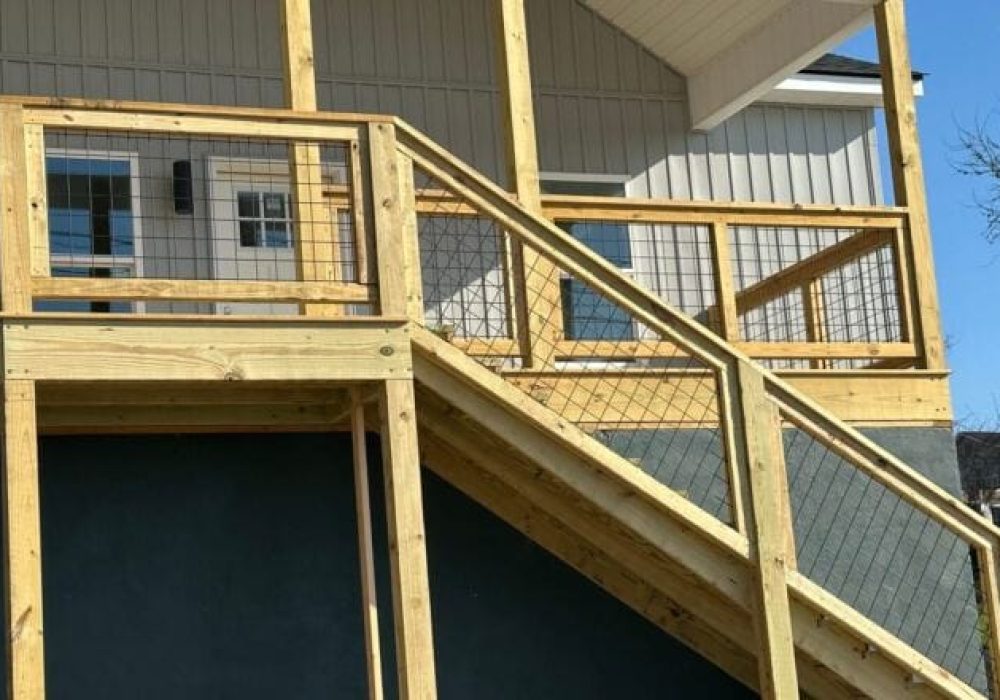 Custom deck construction in Knoxville TN